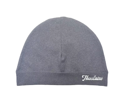 HUSSLAIRE GREY SKULL CAP
