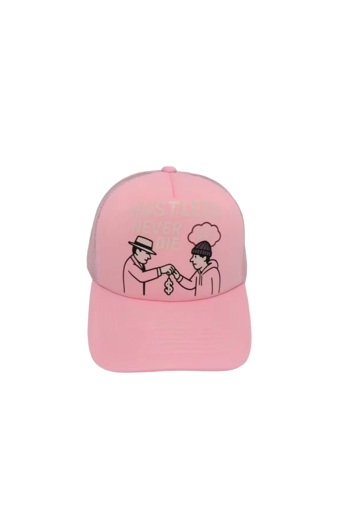 HND CAP [PINK & WHITE]
