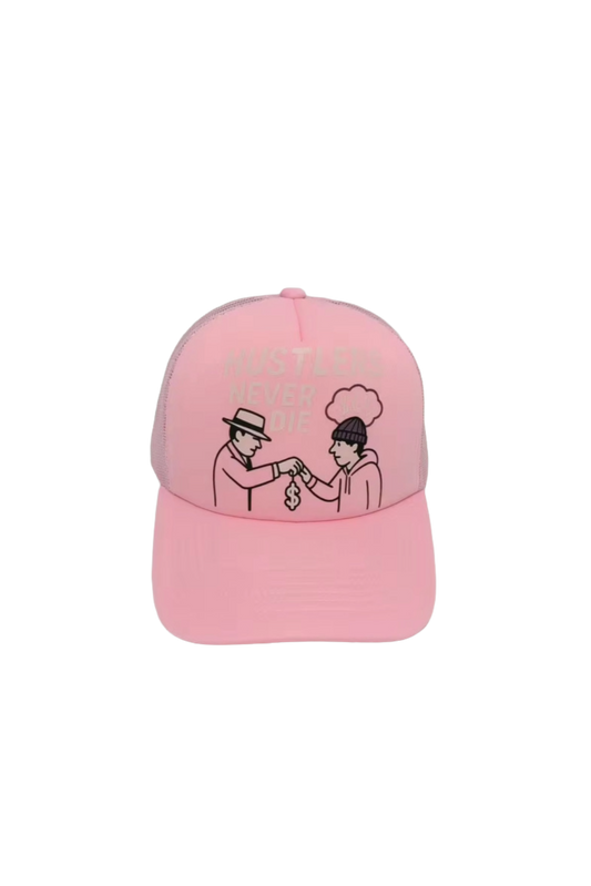 HND CAP [PINK & WHITE]